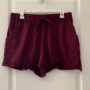 Maurice’s in Motion Purple Drawstring Shorts